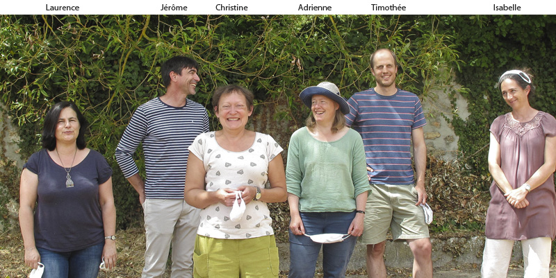 Photo de groupe de membres du GT expérimentation