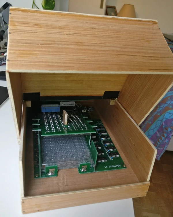 Open box front