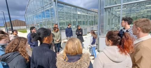 Visite des étudiants du M1 BIPV