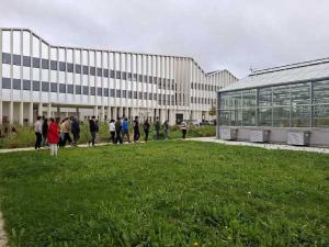 Les étudiants d'AgroParisTech visitent GQE-Le Moulon